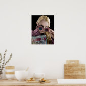 Poster Luna Lovegood Surplombe Les Lunettes (Cuisine)