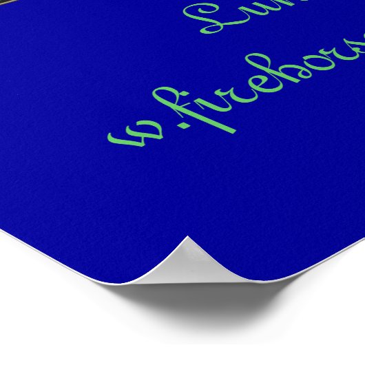 Poster Luna Moth (Coin)