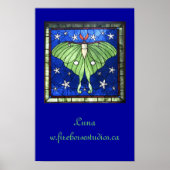 Poster Luna Moth (Devant)