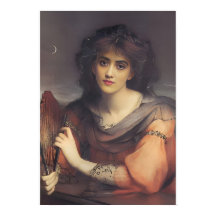 Luna vintage par Charles Edward Halle