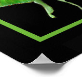 Poster lunablackvertique, LunaonBlackframe (Coin)