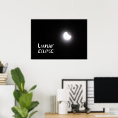Poster Lunar Eclipse Moon Photo (Bureau à domicile)