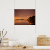 Poster Lunar Eclipse | Victoria, British Columbia (Cuisine)