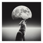 Poster Lunar Howl (Devant)