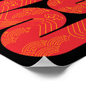 Poster Lunar New Year 2025 - Year Of The Snake (Coin)