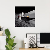 Poster Lunar Rover, Apollo 17 (Bureau à domicile)