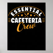 Poster Lunch Lady Essential Cafeteria Crew Lunch Lady (Devant)