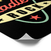 Poster Lunch Lady Lunch Ladies Rock Lunch Lady (Coin)