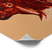 Poster Lunda Hairstyle 1835-sud du Congo Afrique (Coin)