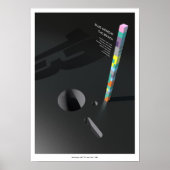 Poster Lundi bleu inspiré (Devant)