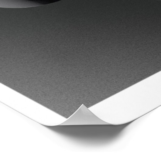 Poster Lundi bleu inspiré (Coin)