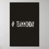 Poster Lundi de l'équipe (Devant)