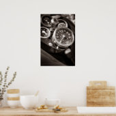 Poster Lundi moto (Cuisine)