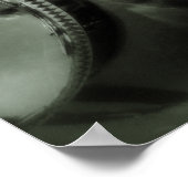 Poster Lundi moto (Coin)