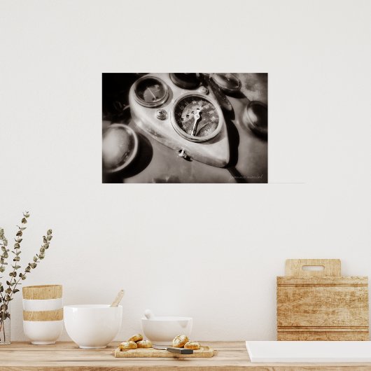 Poster Lundi moto (Cuisine)