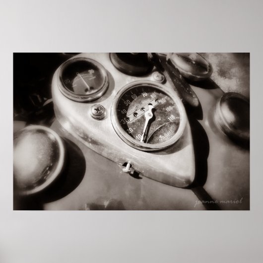 Poster Lundi moto (Devant)