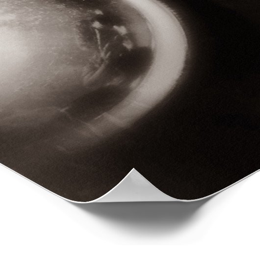 Poster Lundi moto (Coin)