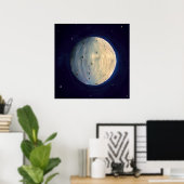 Poster Lune (Bureau à domicile)