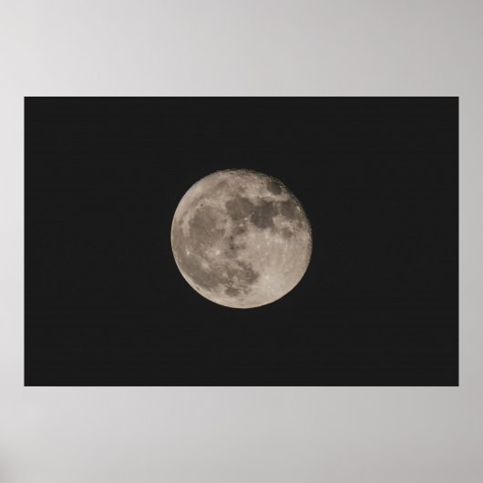 Poster Lune (Devant)