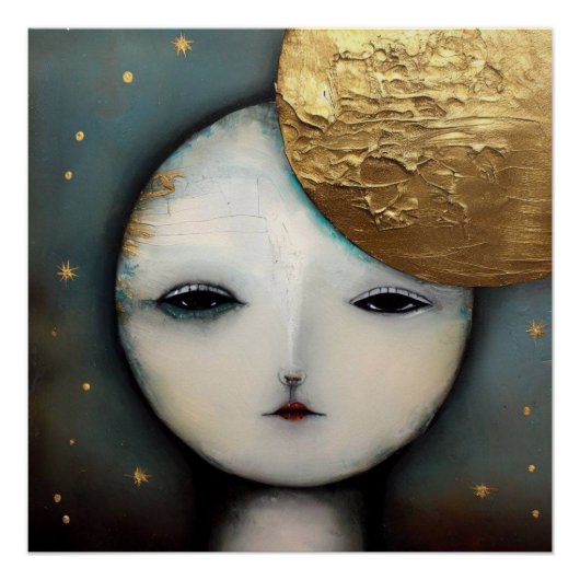 Poster Lune (Devant)