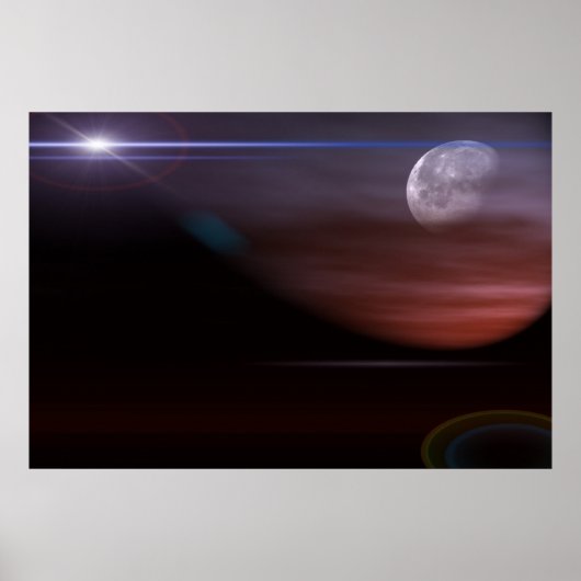 Poster Lune (Devant)