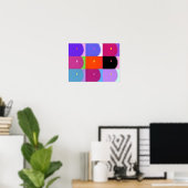 POSTER LUNE (Bureau à domicile)