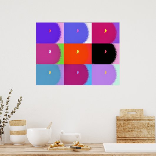 POSTER LUNE (Cuisine)