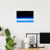 Poster Lune (Bureau à domicile)