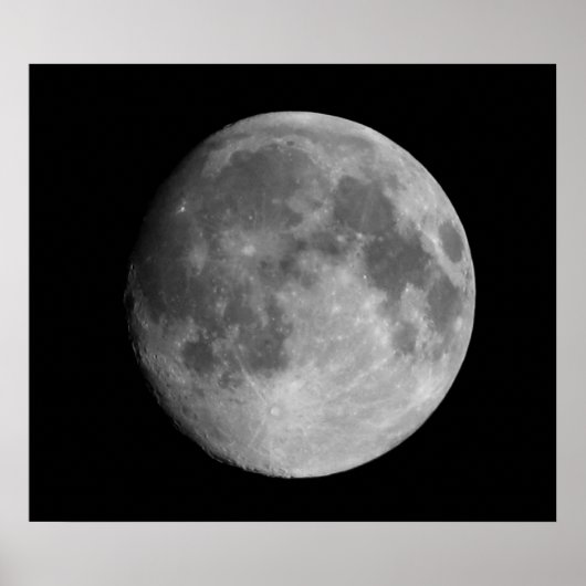 Poster Lune (Devant)