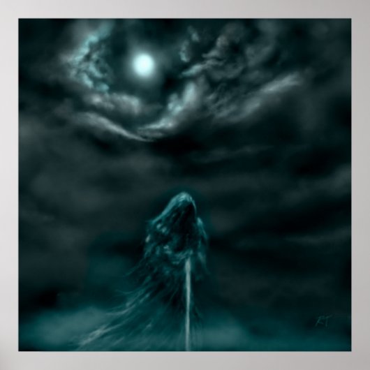 Poster Lune (Devant)