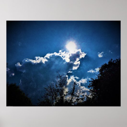 Poster Lune, (Devant)