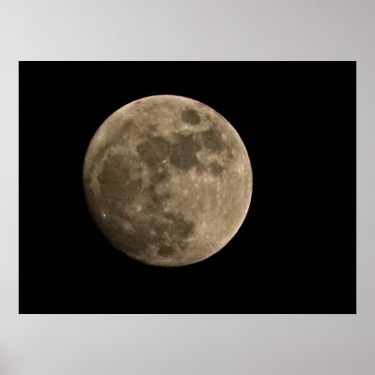 Poster Lune (Devant)