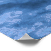 Poster Lune bleue (Coin)