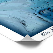 Poster Lune bleue (Coin)