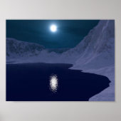 Poster Lune bleue Icy (Devant)