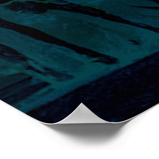 Poster Lune bleue païenne (Coin)