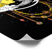 Poster Lune céleste (Coin)