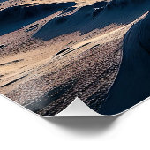 Poster Lune congelée d'un géant annelé (Coin)