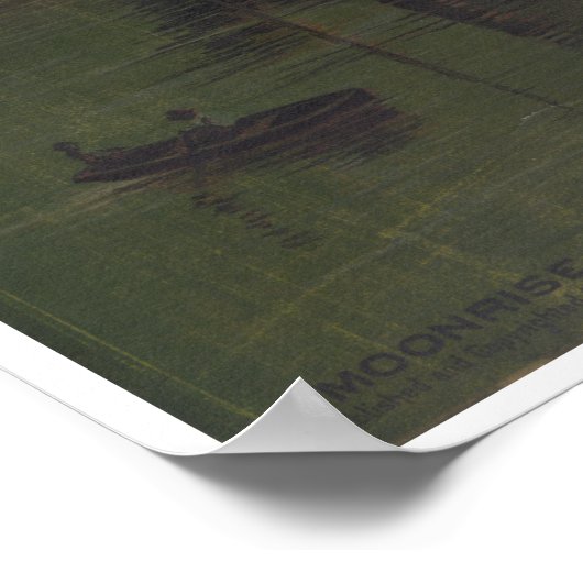 Poster Lune dans l'Ohio (Coin)