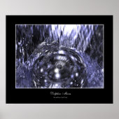 Poster Lune dauphin (Devant)