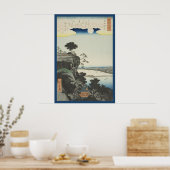 Poster Lune d'automne sur le temple d'Ishiyama (Cuisine)