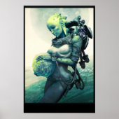 Poster Lune de bébé (Devant)