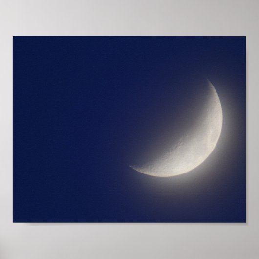Poster Lune de croissant de cire (Devant)