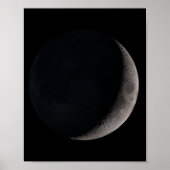 Poster Lune de croissant de cire (Devant)