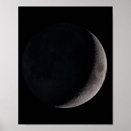 Poster Lune de croissant de cire (Devant)