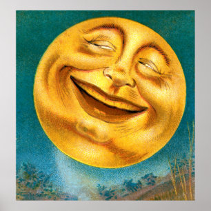 Poster Lune de Halloween