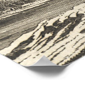 Poster Lune de la Renaissance antique par Allain Mallet (Coin)