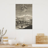 Poster Lune de la Renaissance antique par Allain Mallet (Cuisine)