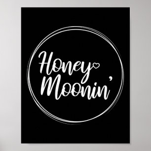 Poster Lune de miel Couple Mariage Lune de miel Mariées S