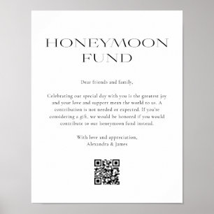 Poster Lune de miel minimaliste noir blanc désir bien